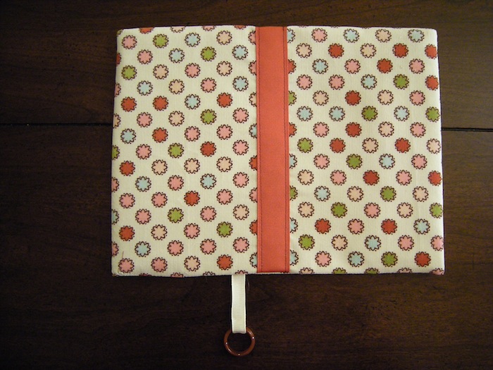 Fabric Book Cover tutorial tutorial